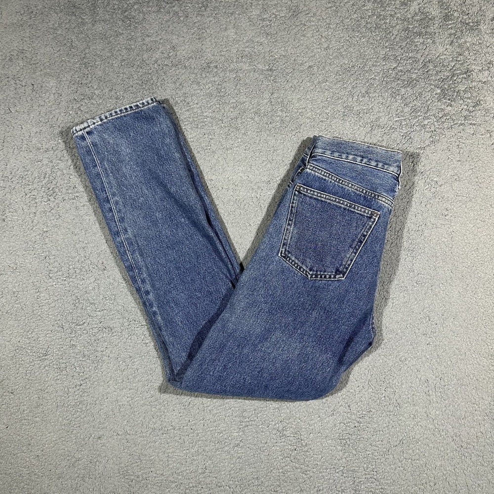 COS Jeans Women's 25 Blue Slim Fit Mid Rise Stretch #2759